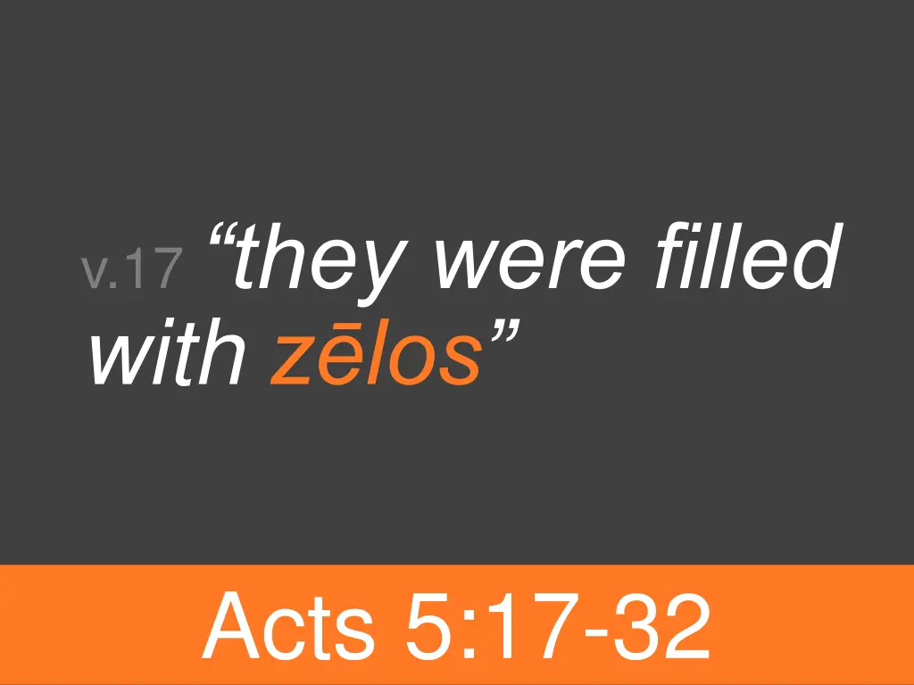 v 17 they were filled with z los