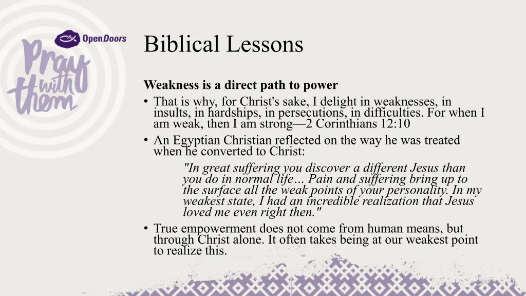 biblical lessons 1