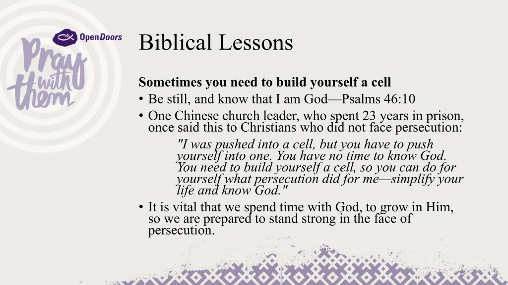 biblical lessons