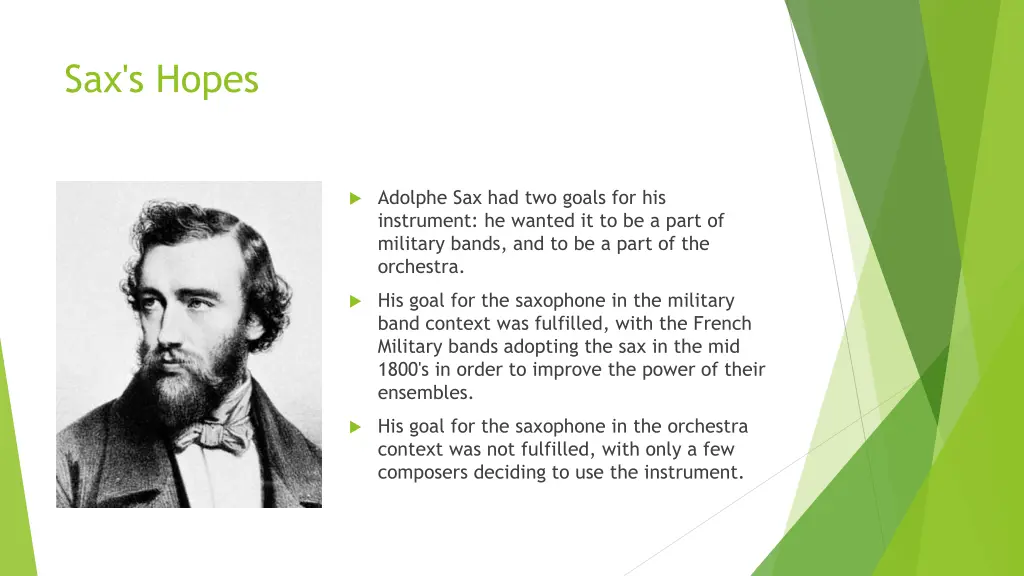 sax s hopes