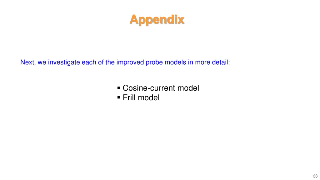 appendix