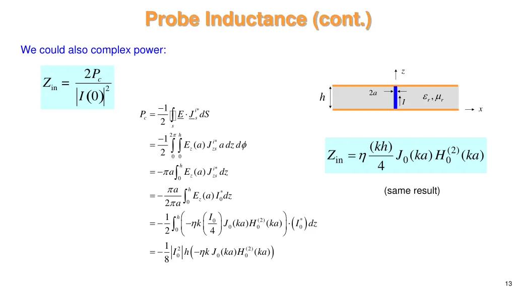 probe inductance cont 8