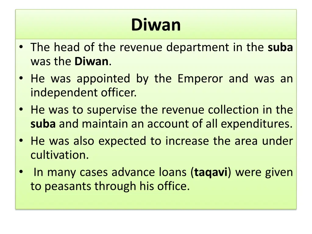 diwan
