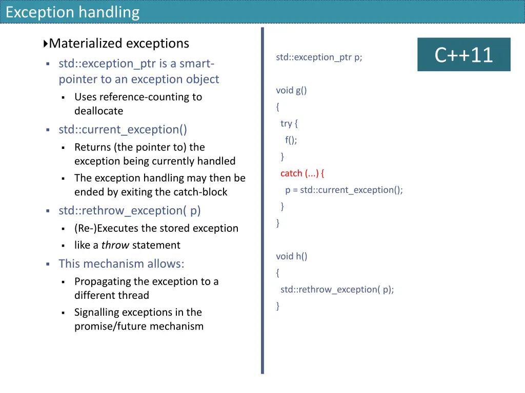 exception handling 5