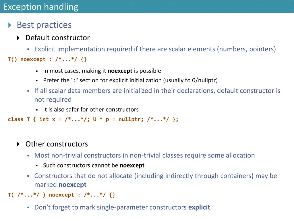 exception handling 9