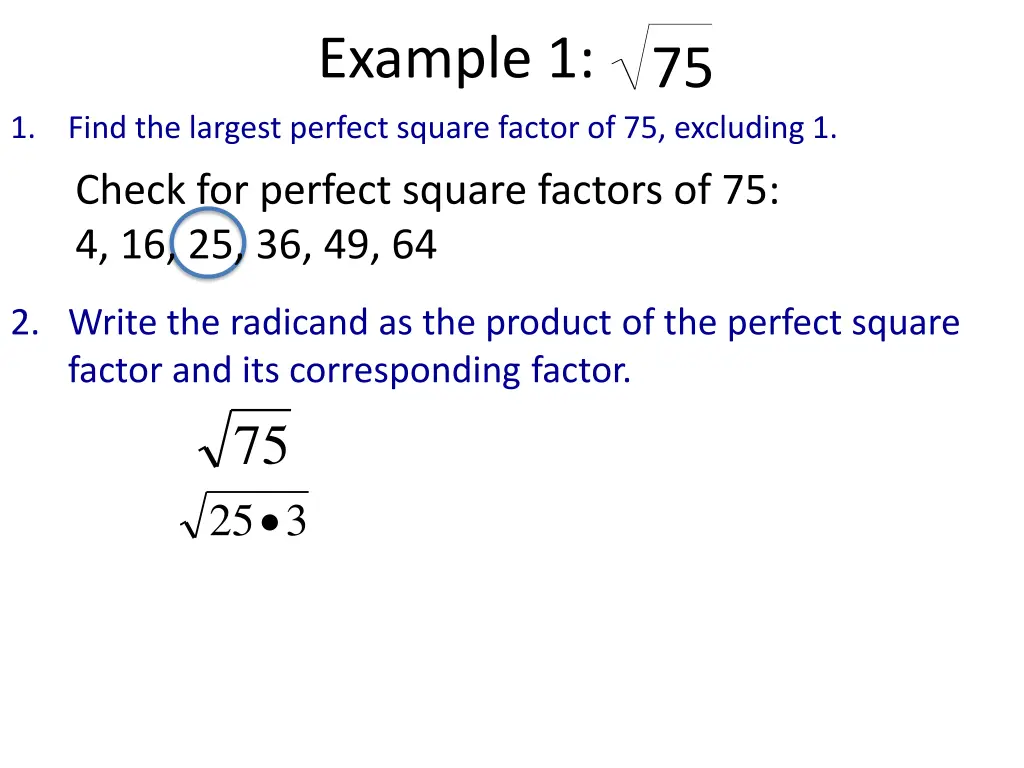 example 1