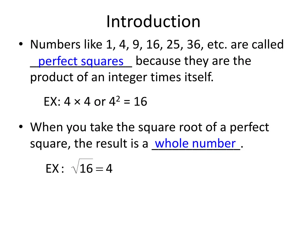 introduction