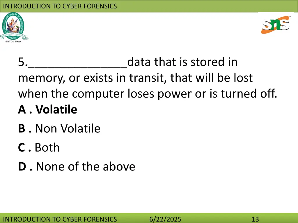 introduction to cyber forensics 12