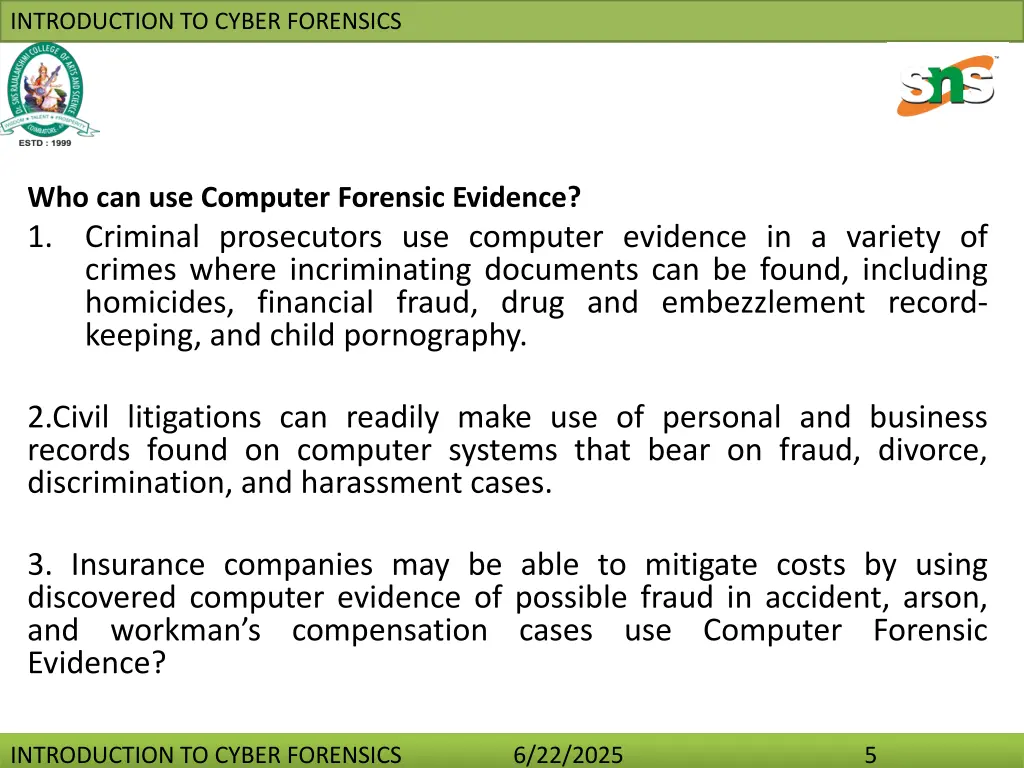 introduction to cyber forensics 4