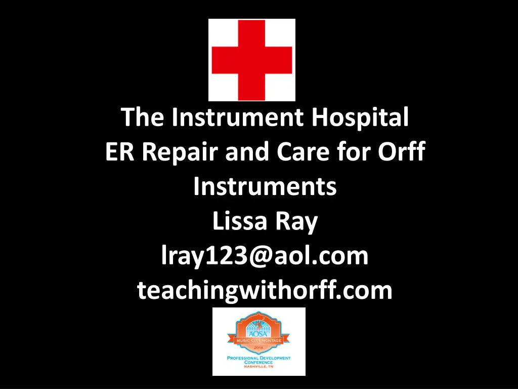 the instrument hospital er repair and care
