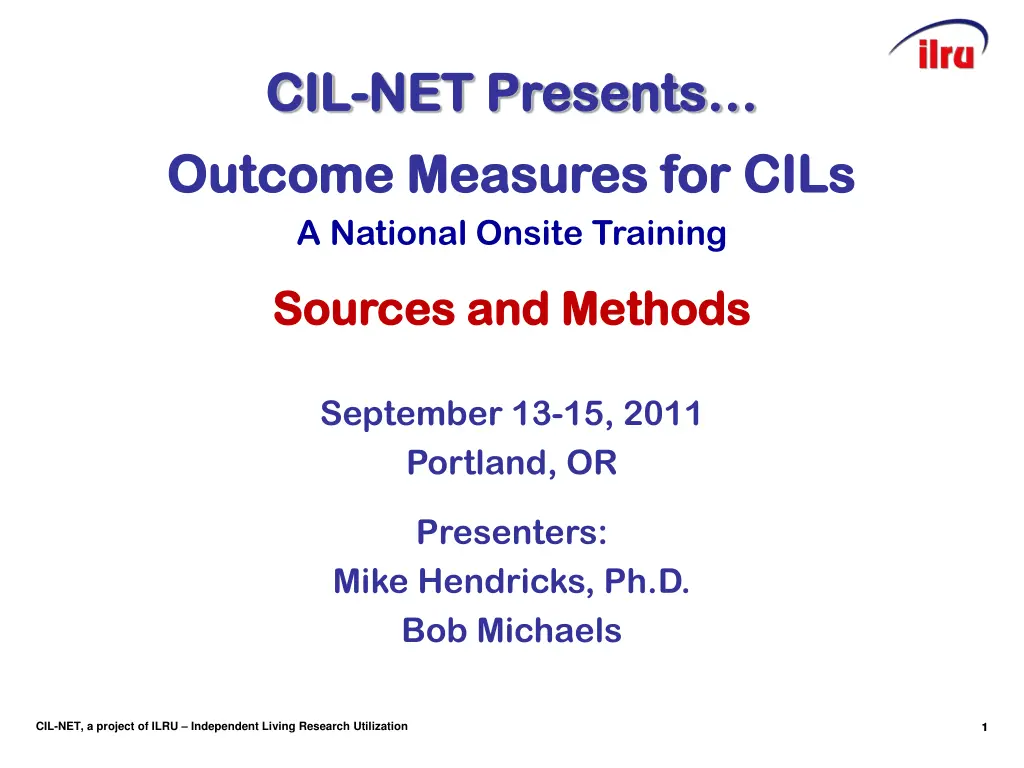 cil cil net presents net presents outcome
