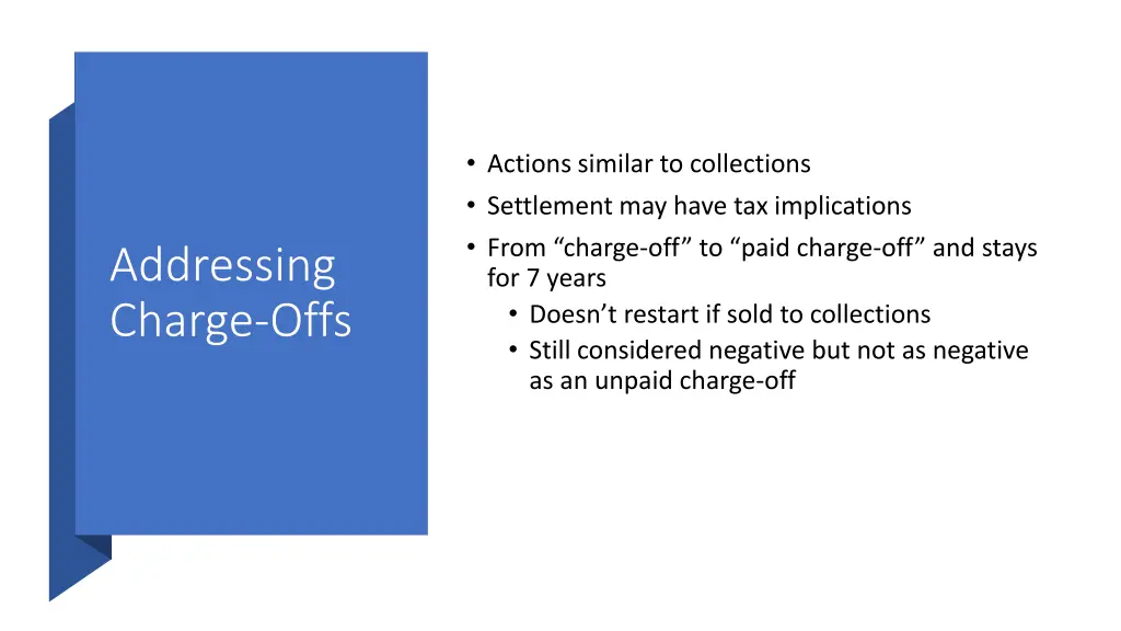 actions similar to collections settlement