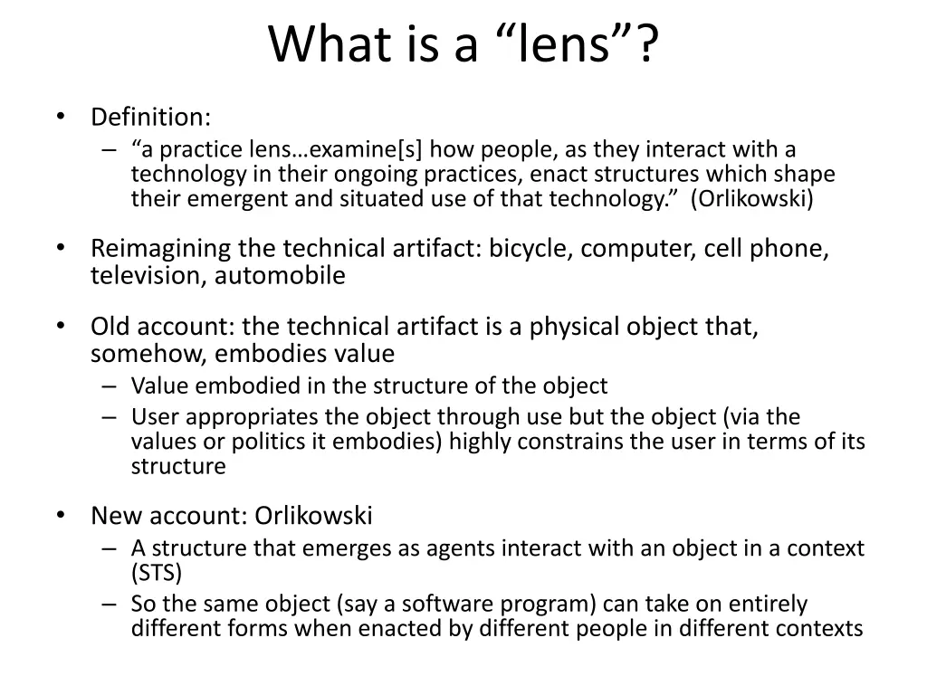 what is a lens