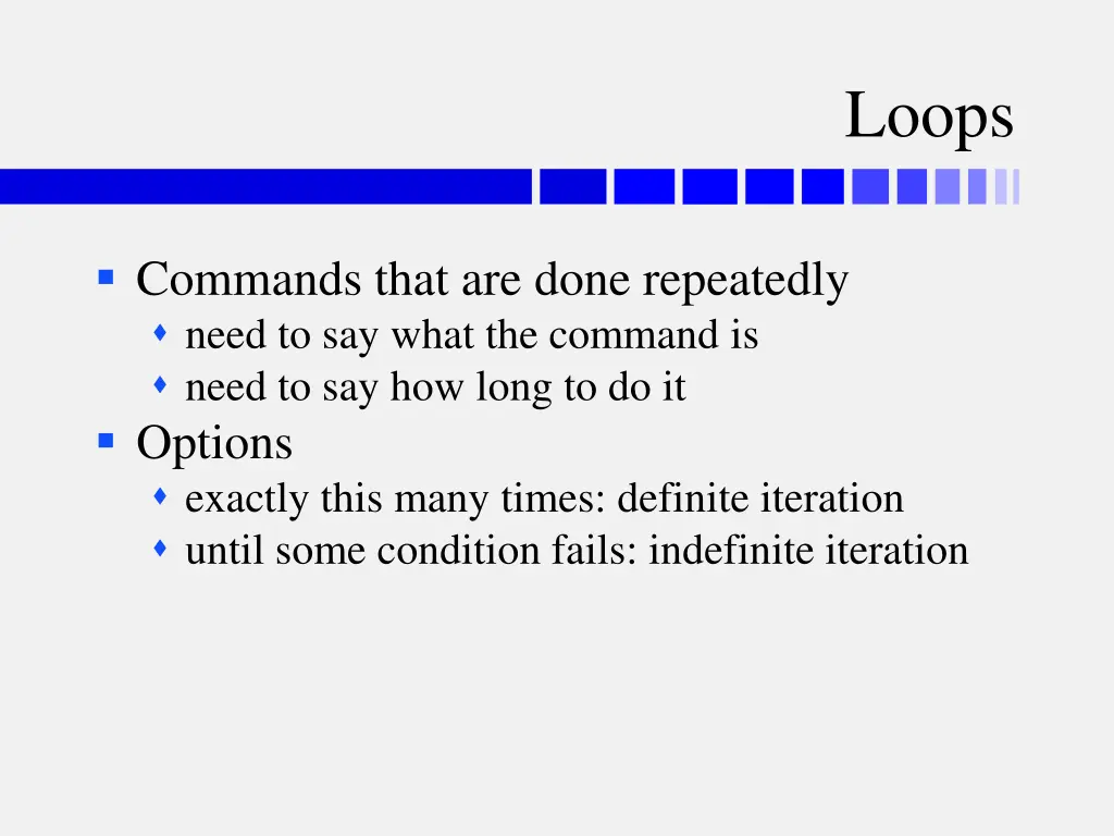 loops