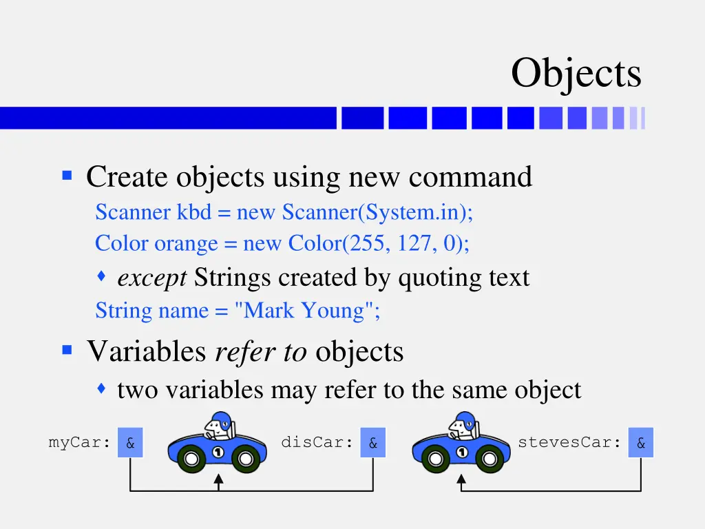 objects
