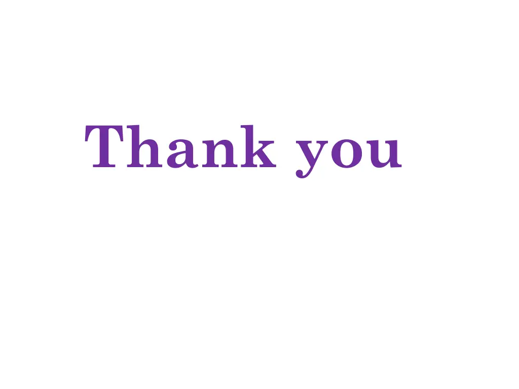 thank you