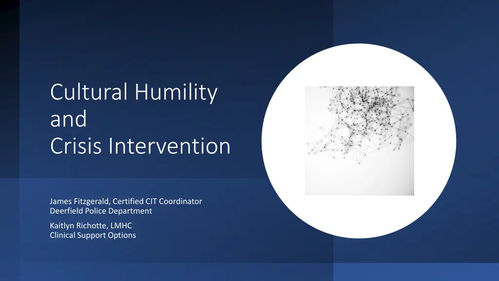 cultural humility and crisis intervention