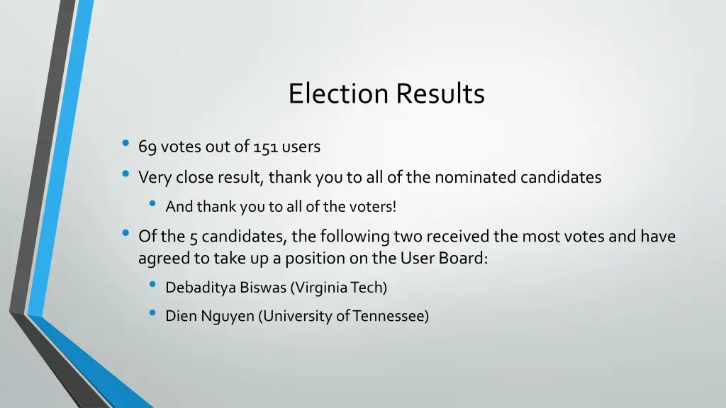 election results