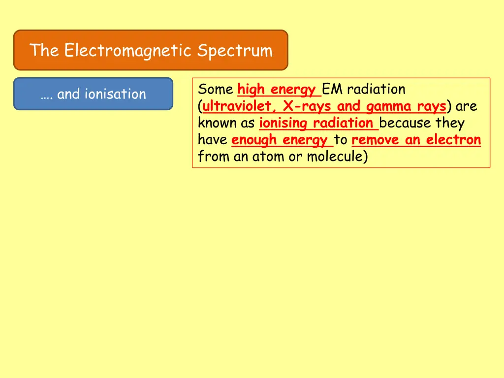 the electromagnetic spectrum 13