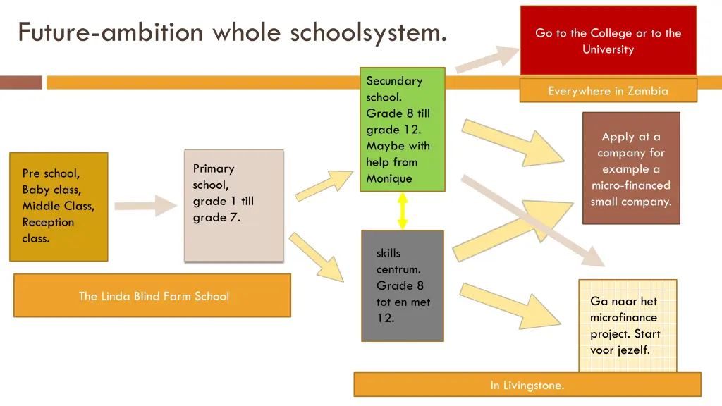 future ambition whole schoolsystem