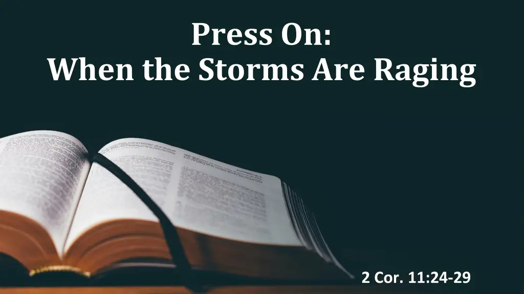 press on