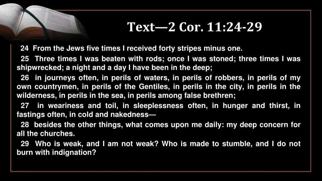 text 2 cor 11 24 29