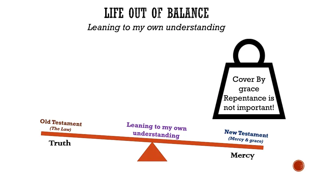 life out of balance leaning 1