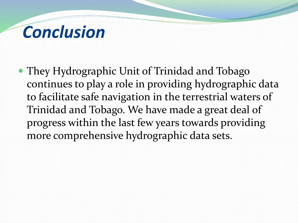 conclusion