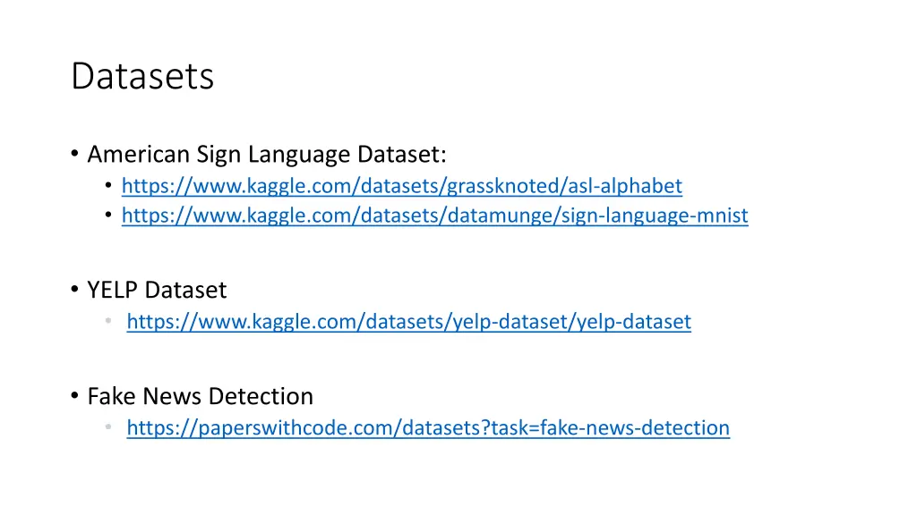 datasets 1