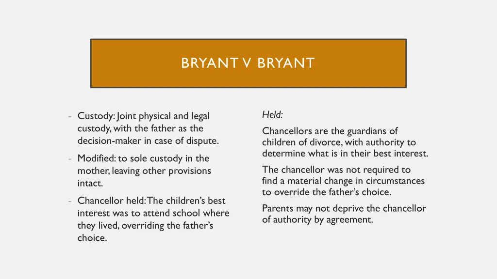 bryant v bryant