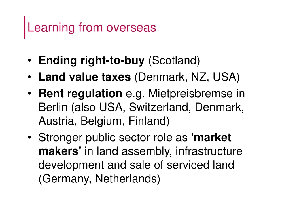 learning from overseas