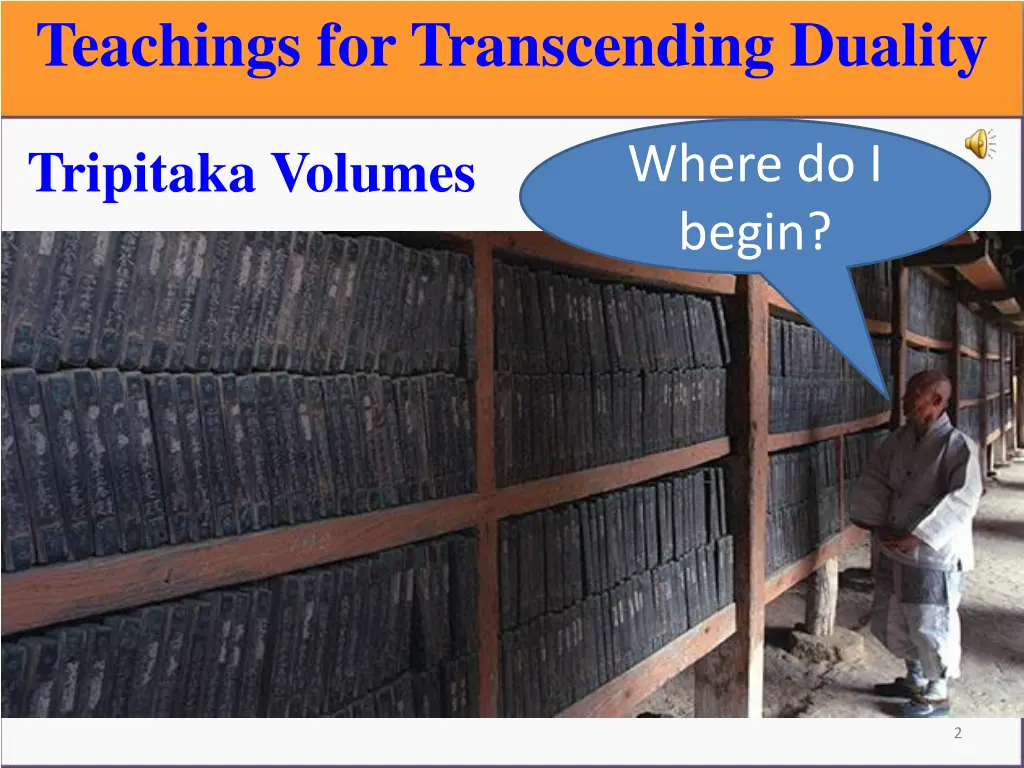 teachings for transcending duality