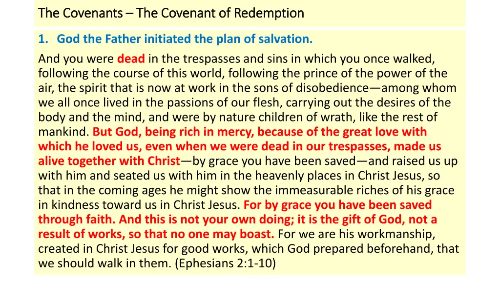 the covenants the covenants the covenant 1