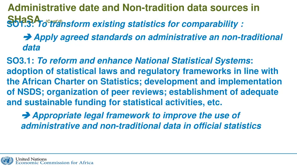 administrative date and non tradition data 1