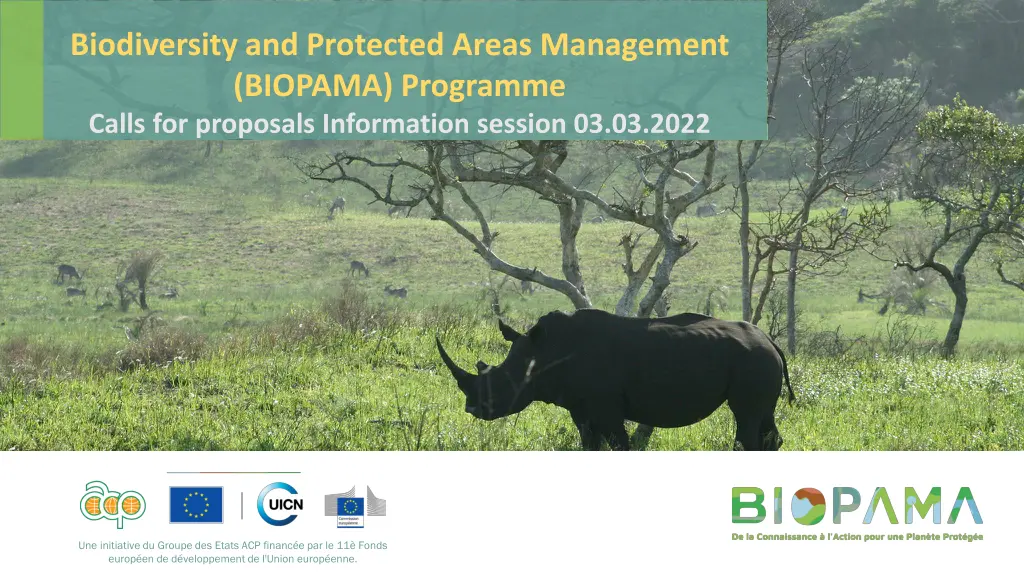 biodiversity and protected areas management