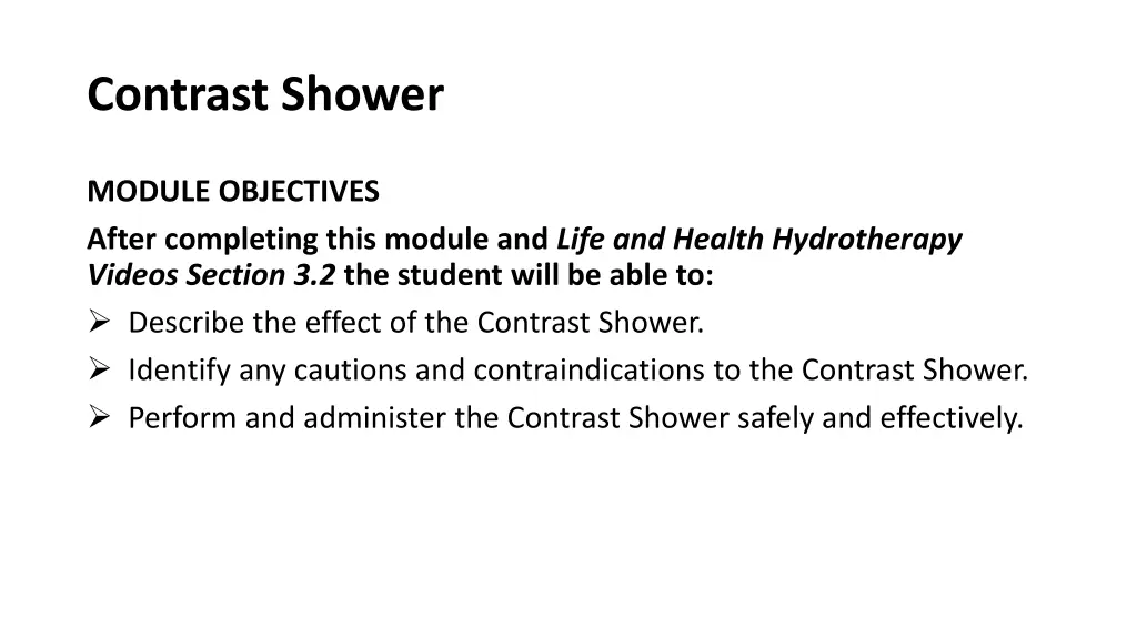 contrast shower 1