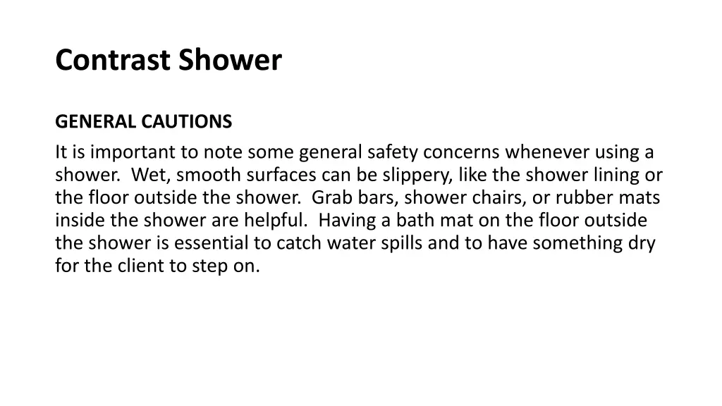 contrast shower 4