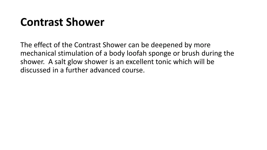 contrast shower 6