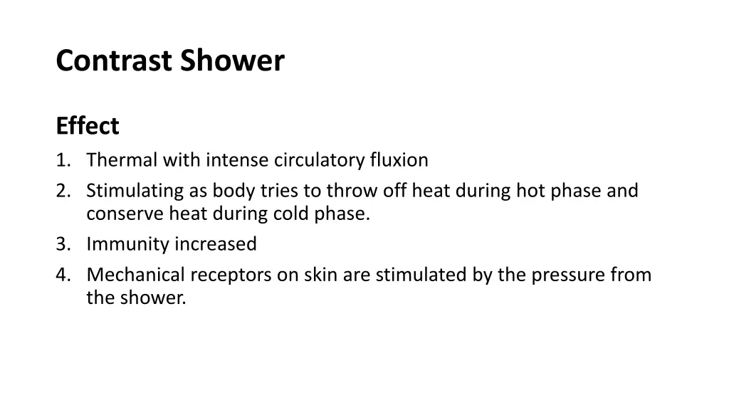 contrast shower 7