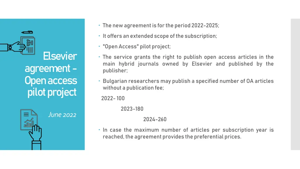 the new agreement is for the period 2022 2025