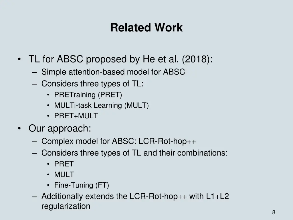 related work