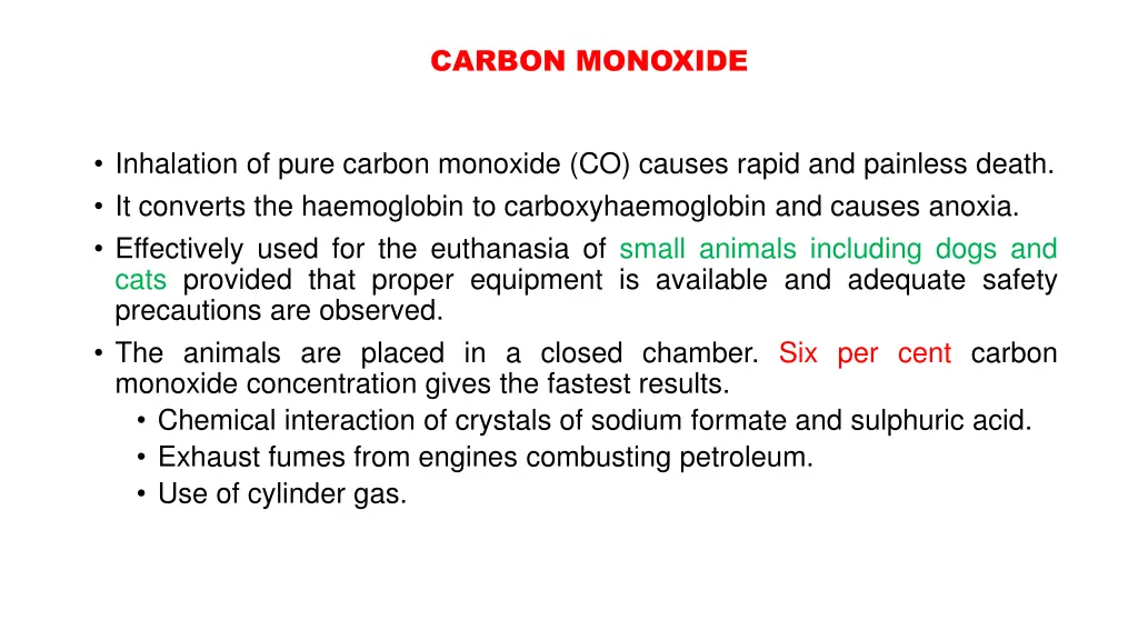 carbon monoxide