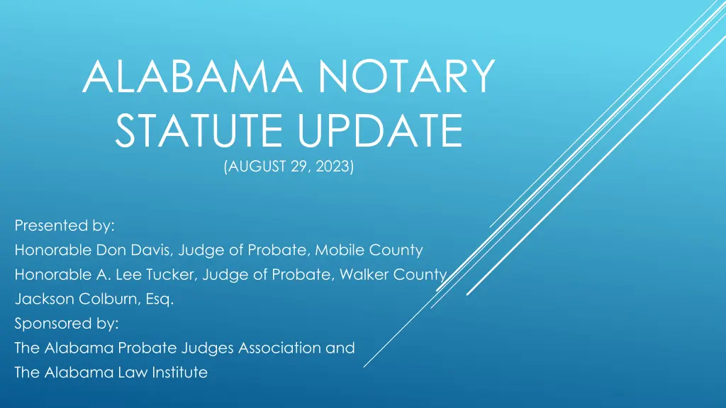 alabama notary statute update august 29 2023