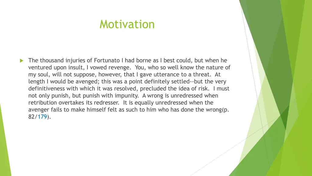 motivation