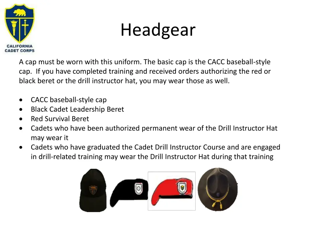 headgear