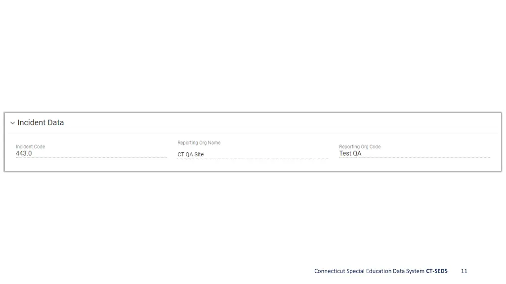 connecticut special education data system ct seds 7