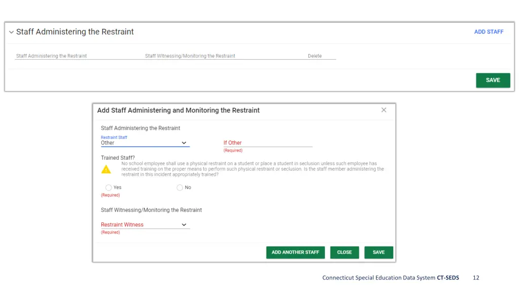 connecticut special education data system ct seds 8