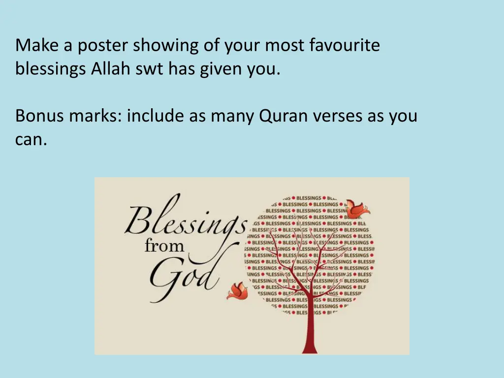 make a poster showing of your most favourite