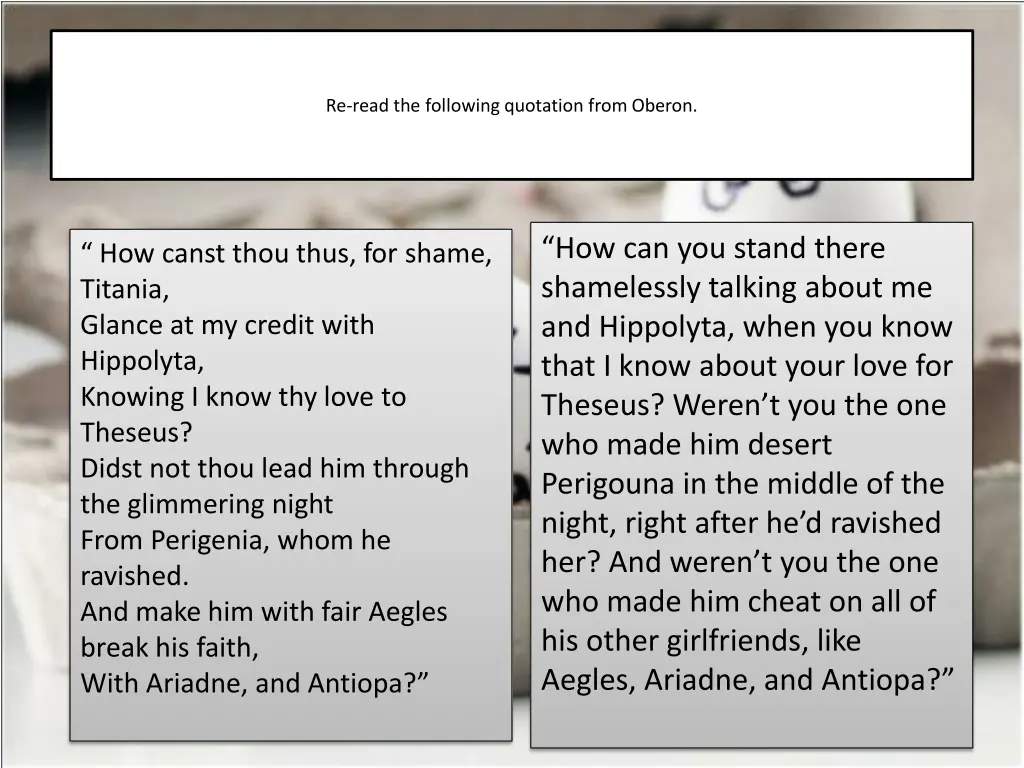 re read the following quotation from oberon