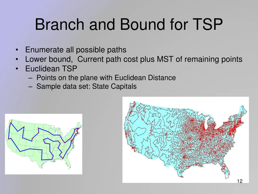 branch and bound for tsp